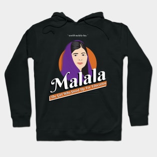 malala the girl who stood up for education Hoodie